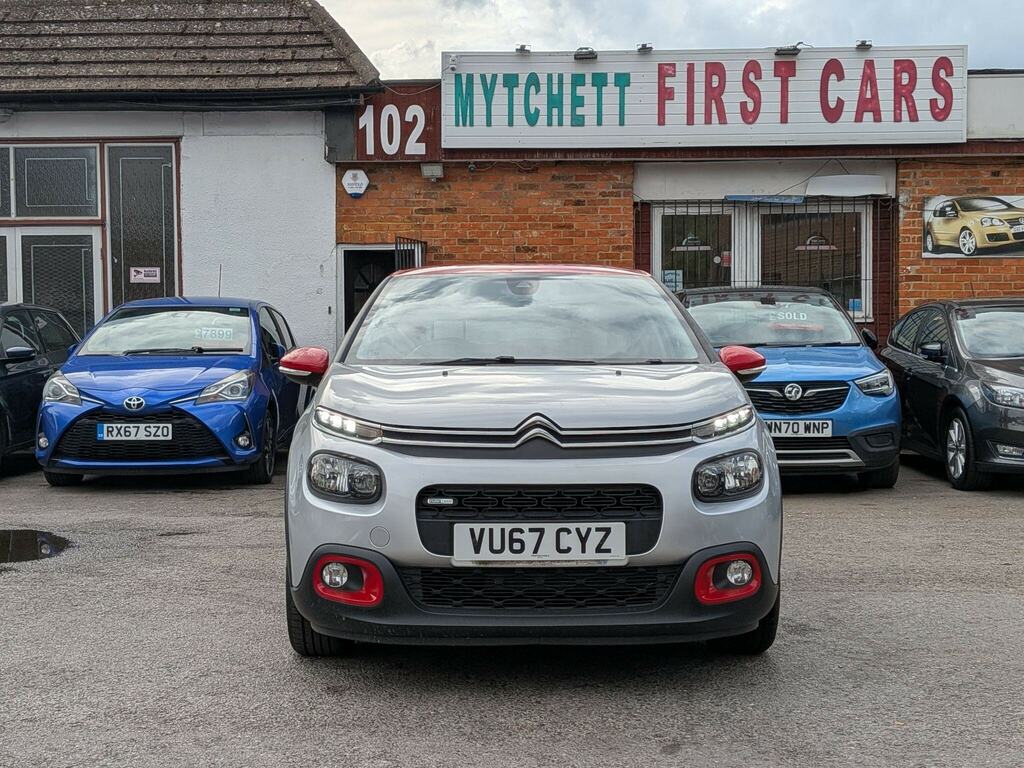 Citroen C3 1.2 Puretech Flair Euro 6 VU67CYZ Silver #2
