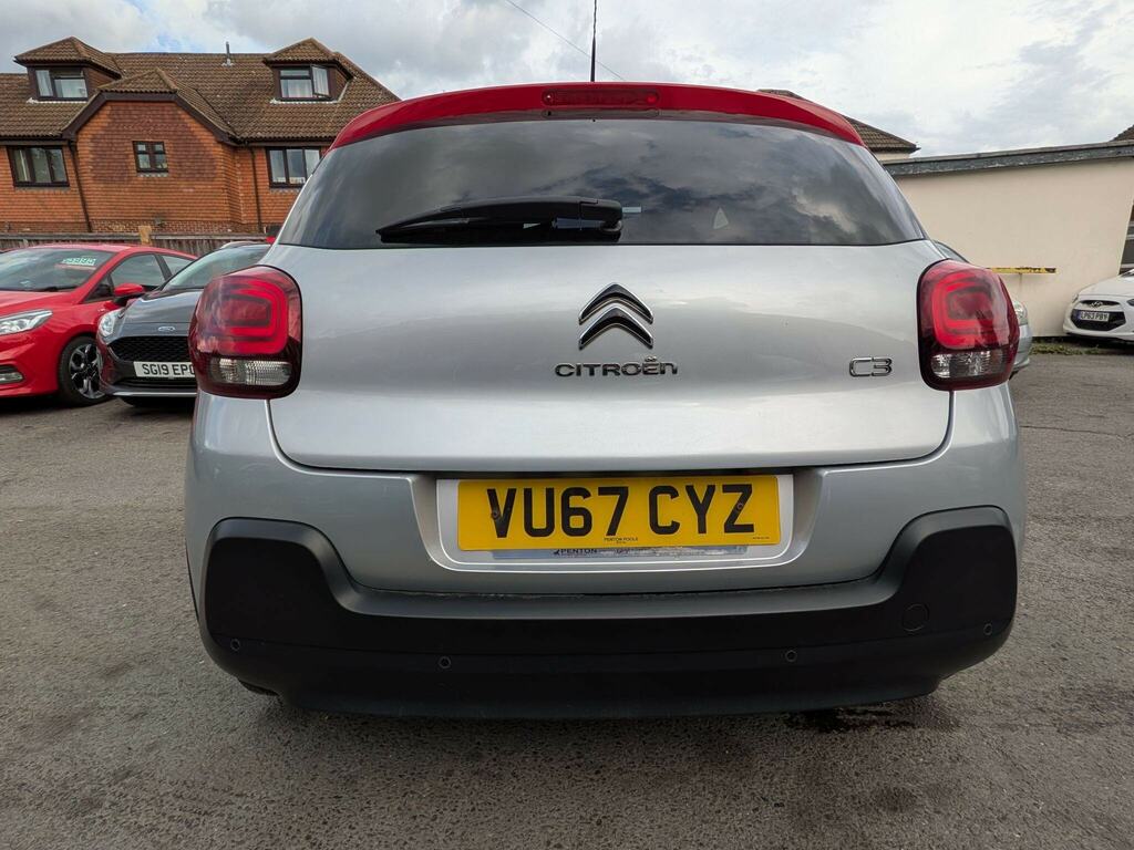 Citroen C3 1.2 Puretech Flair Euro 6 VU67CYZ Silver #6