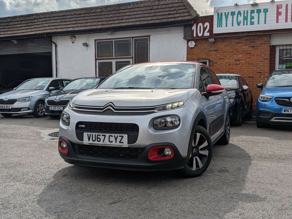 Citroen C3 1.2 Puretech Flair Euro 6 VU67CYZ Silver #3