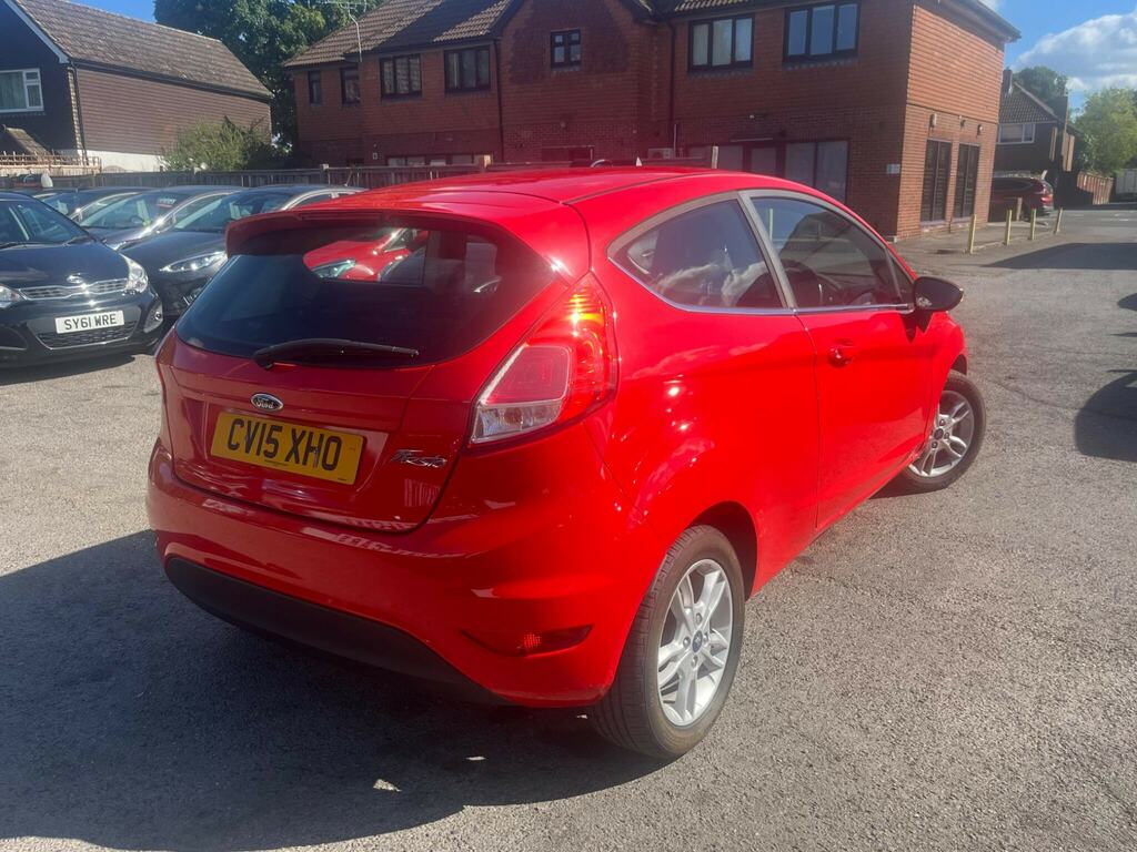 Ford Fiesta 1.25 Style Euro 5 Red #8