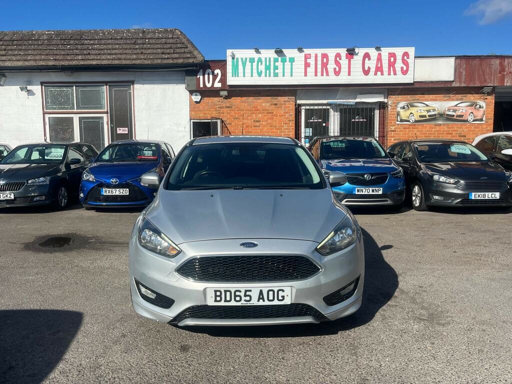 Ford Focus 1.0T Ecoboost Zetec S Euro 6 Ss Silver