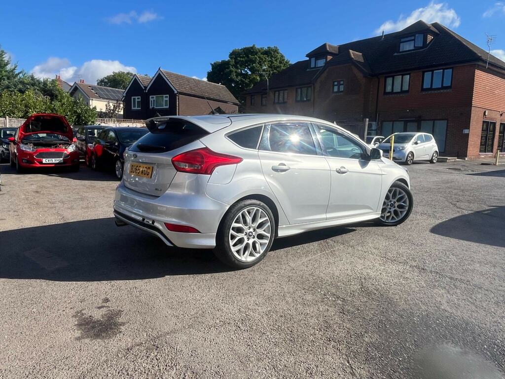 Ford Focus 1.0T Ecoboost Zetec S Euro 6 Ss BD65AOG Silver #6