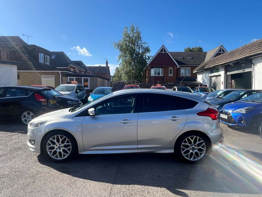 Ford Focus 1.0T Ecoboost Zetec S Euro 6 Ss BD65AOG Silver #3