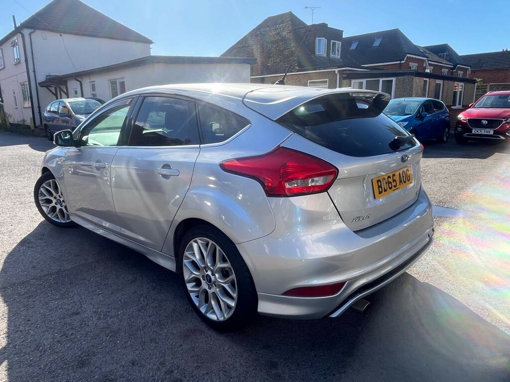 Ford Focus 1.0T Ecoboost Zetec S Euro 6 Ss BD65AOG Silver #2