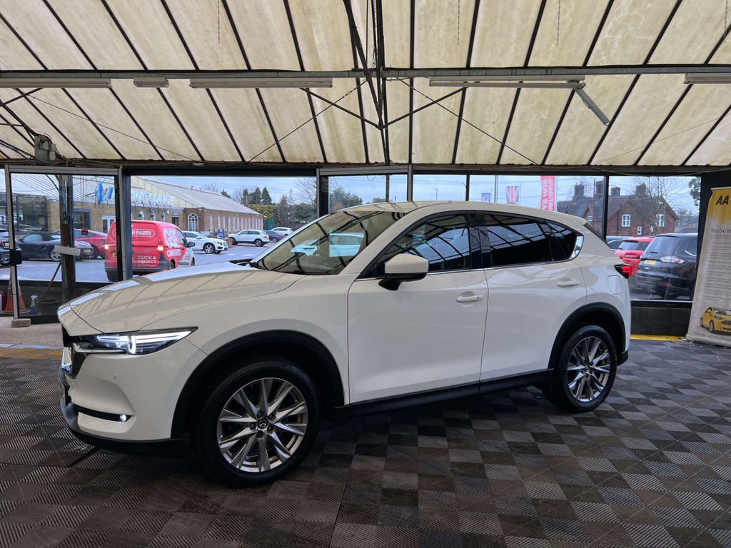 Mazda CX-5 D Sport Nav Plus White #4