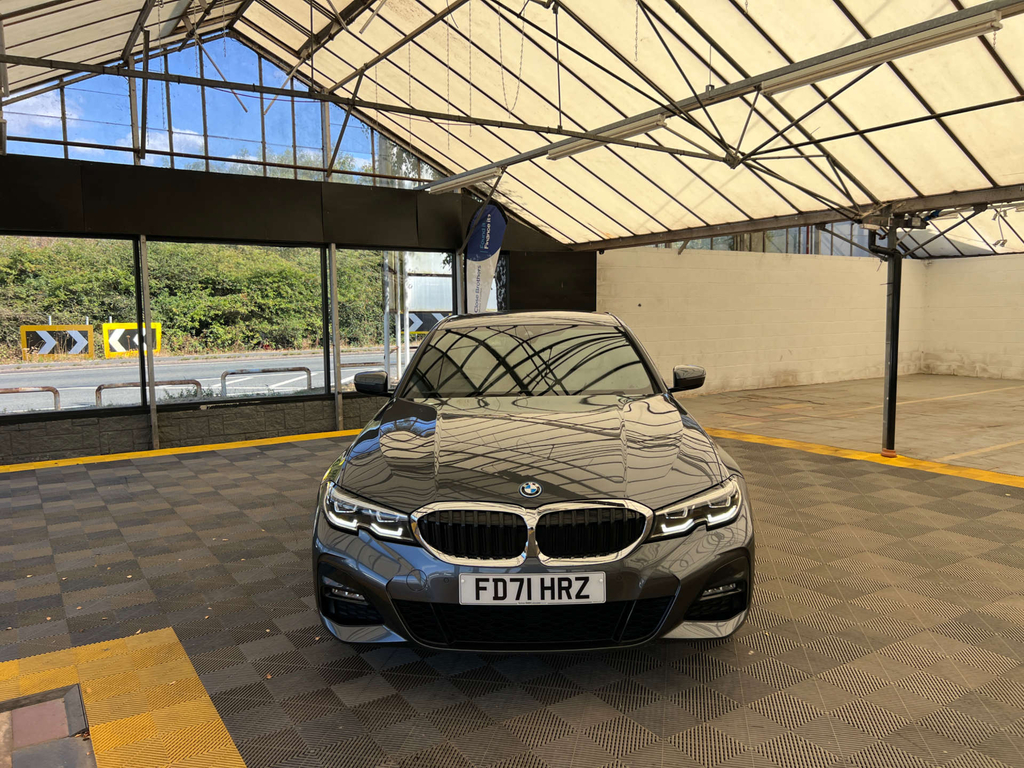 BMW 3 Series Saloon FD71HRZ Grey #2
