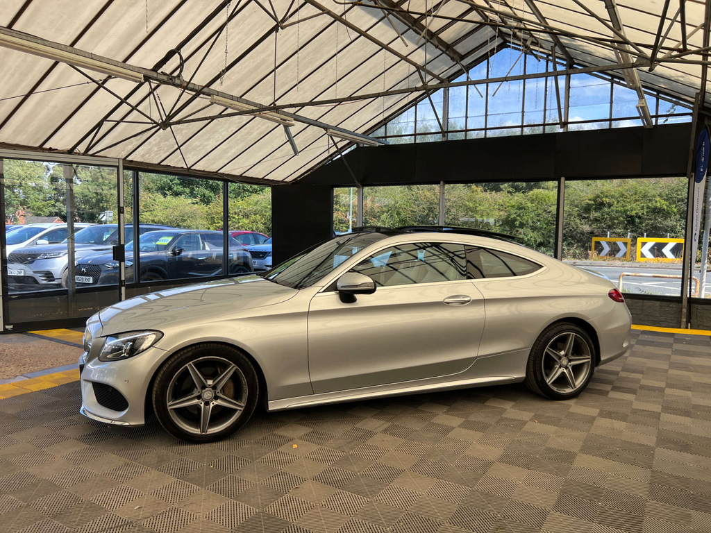 Mercedes-Benz C Class Coupe KM66HMF Silver #2