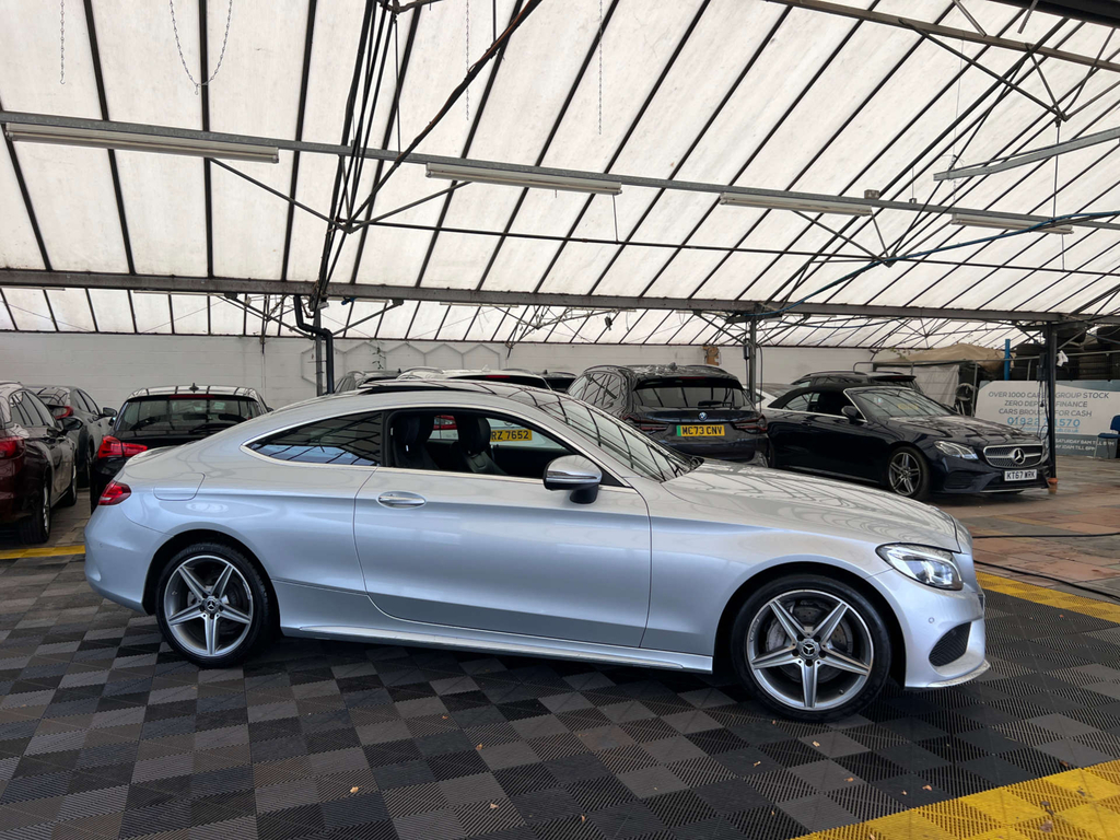 Mercedes-Benz C Class C 220 D Amg Line Premium Plus Silver