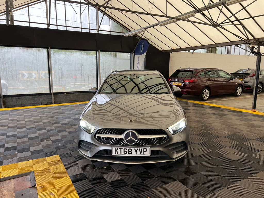 Mercedes-Benz A Class Hatchback KT68YVP Grey #2