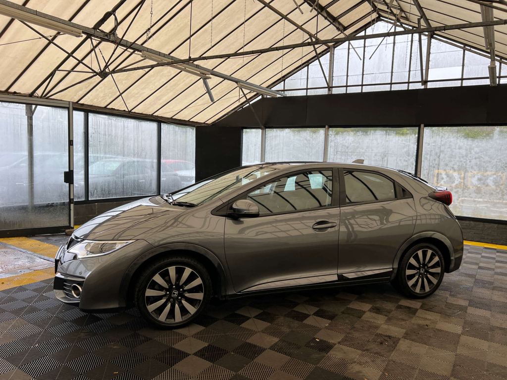 Honda Civic I-vtec Se Plus Navi GX17MGO Grey #2