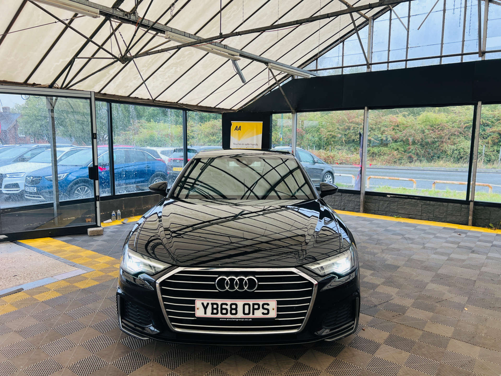 Audi A6 Saloon Black #2