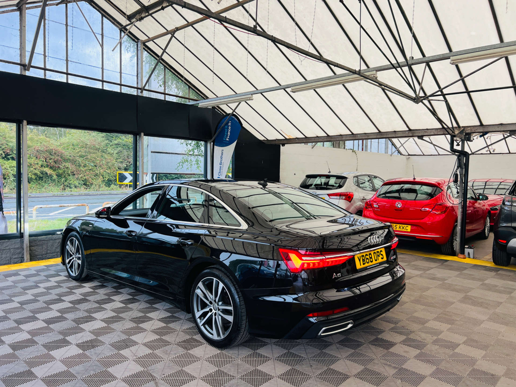 Audi A6 Saloon Black #4