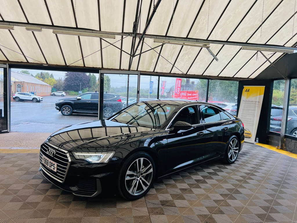 Audi A6 Saloon Black #3