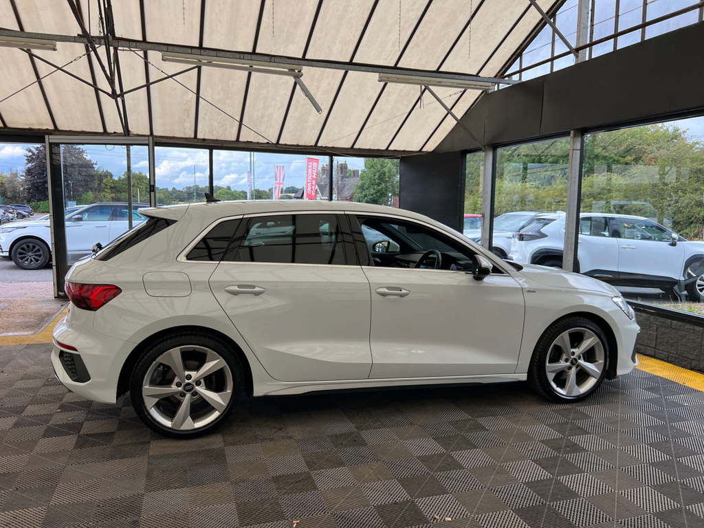 Audi A3 Hatchback White #5