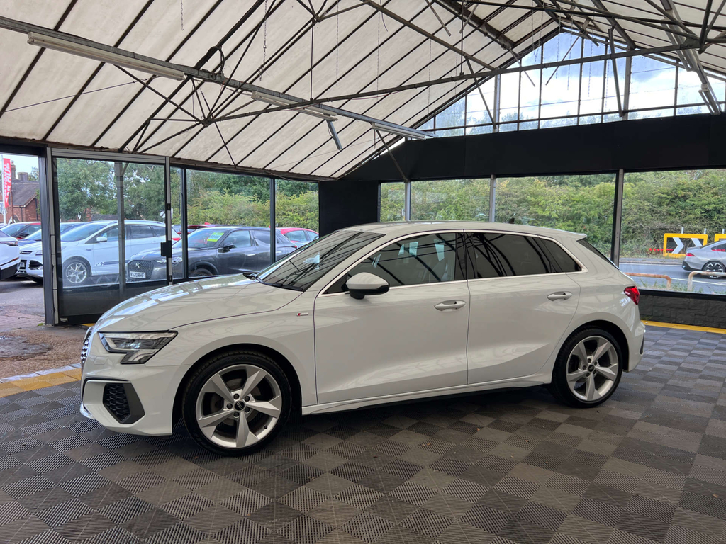 Audi A3 Hatchback White #3