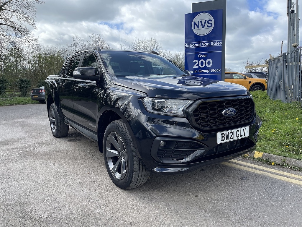 Ford Ranger 2.0 Ecoblue Ms-rt Pickup Double Cab Aut BW21GLV Black
