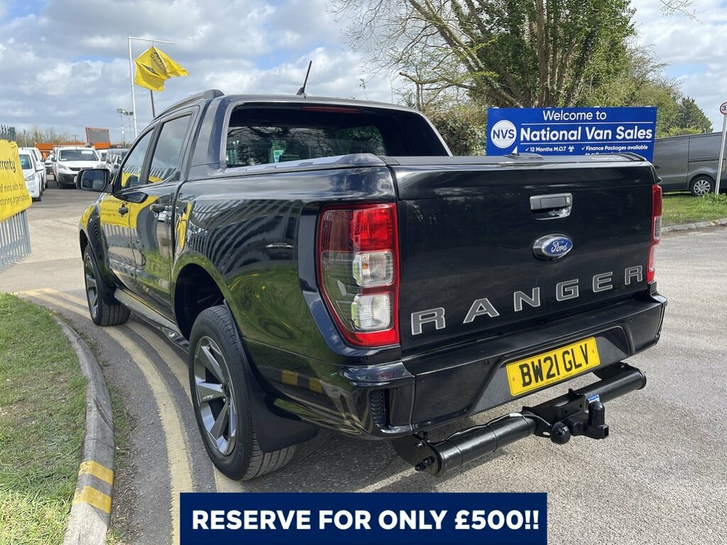 Ford Ranger 2.0 Ecoblue Ms-rt Pickup Double Cab Aut BW21GLV Black #2