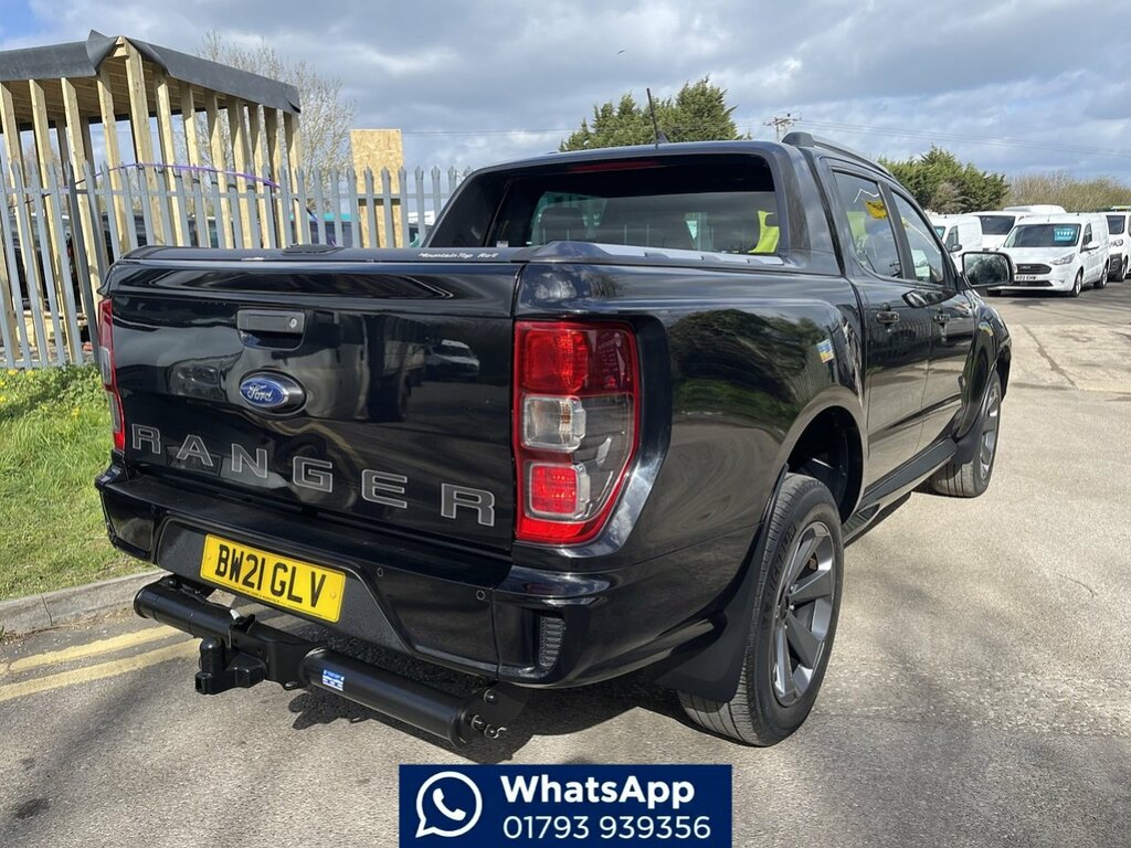 Ford Ranger 2.0 Ecoblue Ms-rt Pickup Double Cab Aut BW21GLV Black #3