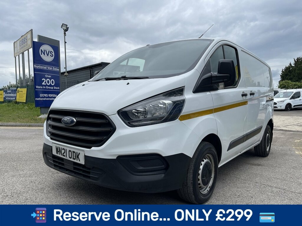 Ford Transit Custom Transit Custom Leader Panel Van 1 WN21ODK White #4