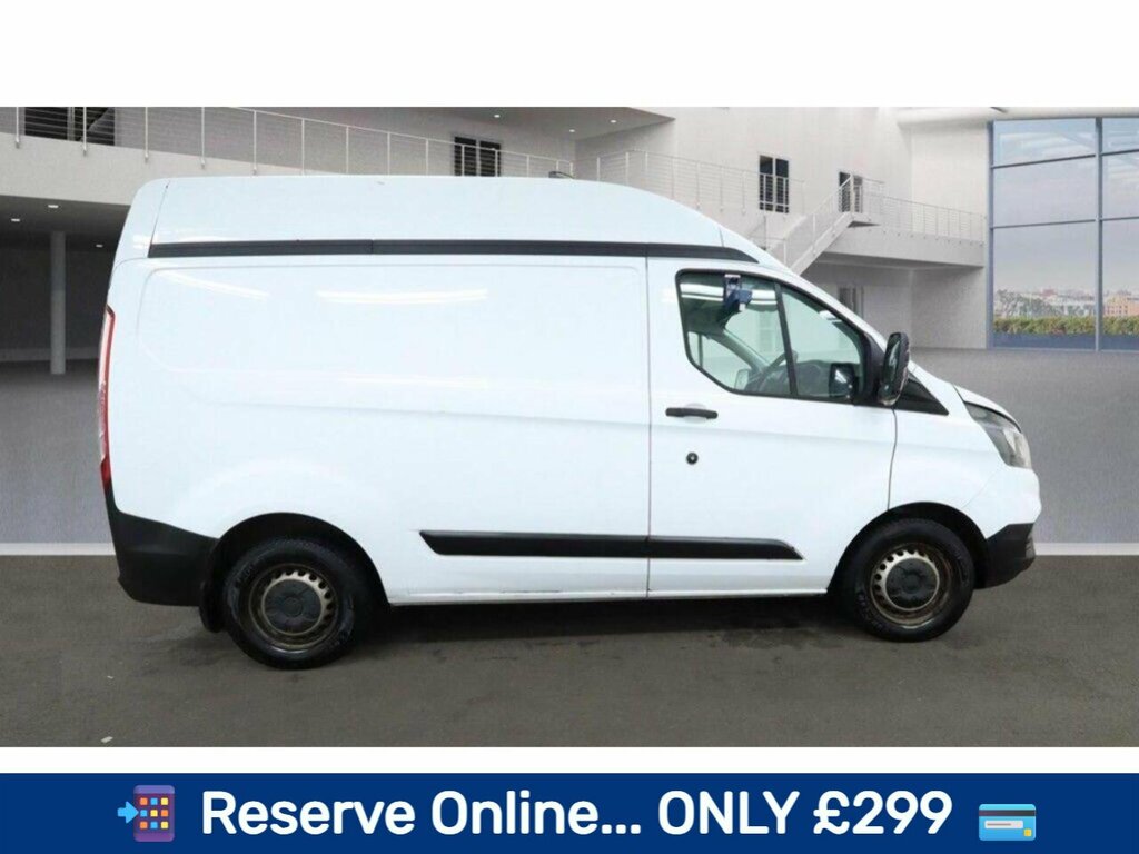 Ford Transit Custom 2.0 300 Ecoblue Leader L1 H2 Euro 6 Ss YS69EVP White #2
