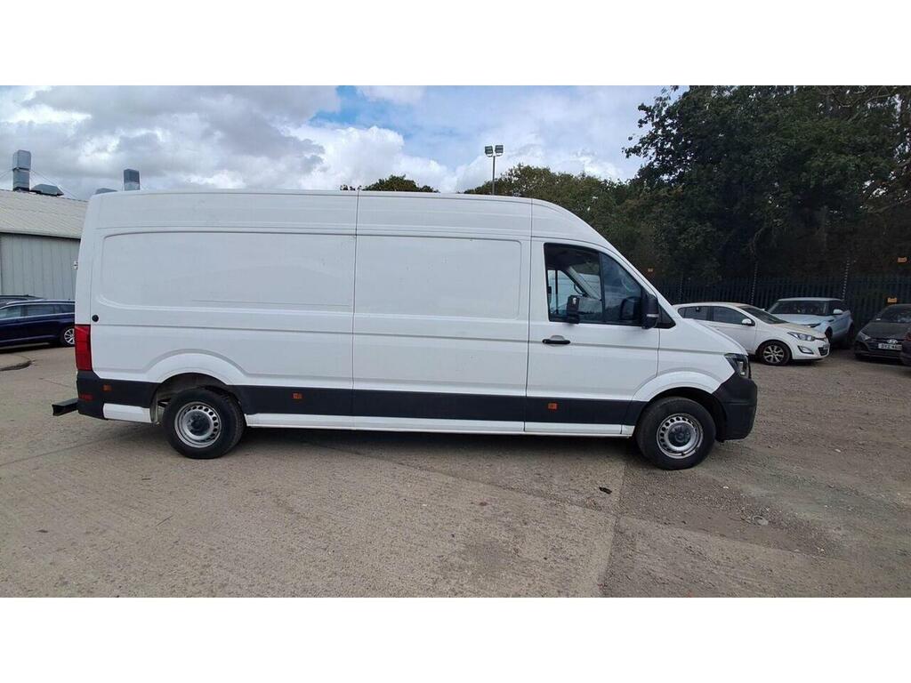 Volkswagen Crafter 2.0 Tdi Cr35 Startline Fwd Lwb High Roof Euro 6 S White #4
