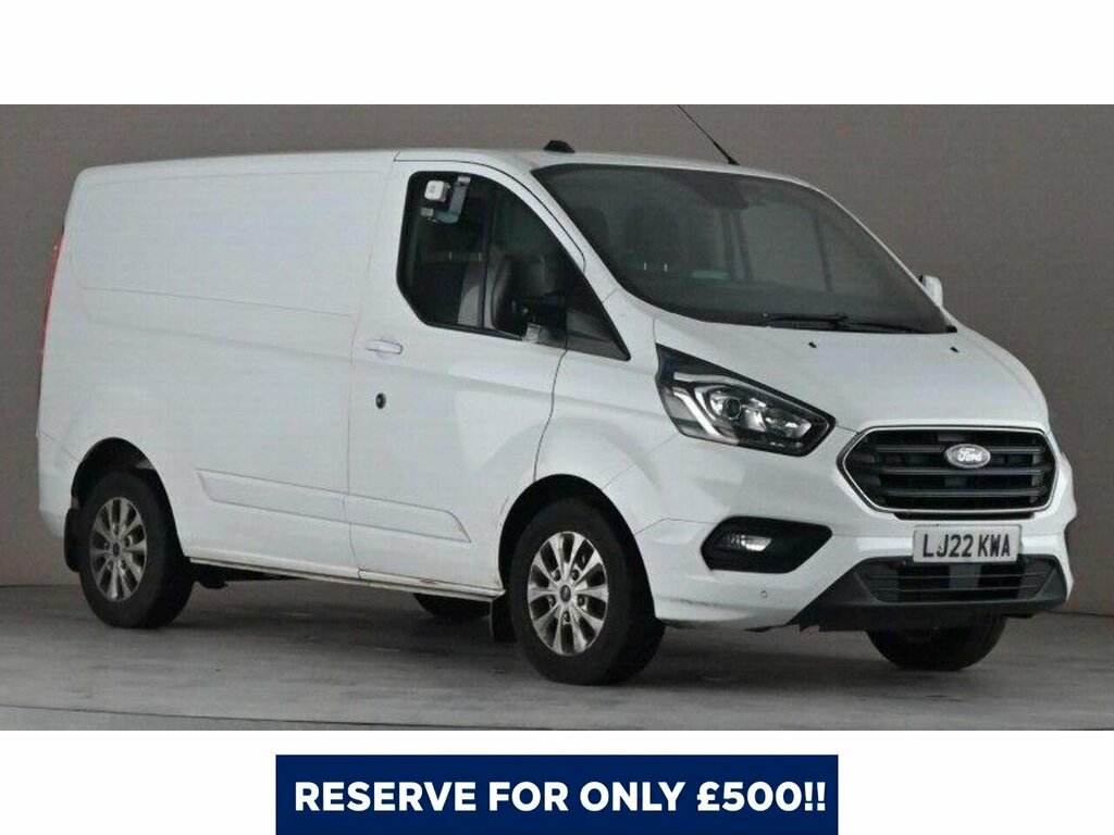 Ford Transit Custom 2.0 300 Ecoblue Limited L1 H1 Euro 6 Ss White #2