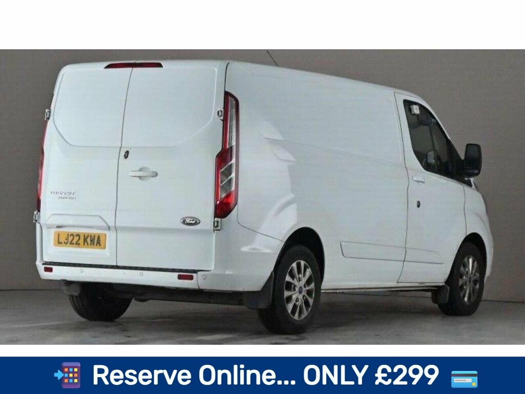 Ford Transit Custom 2.0 300 Ecoblue Limited L1 H1 Euro 6 Ss White #4