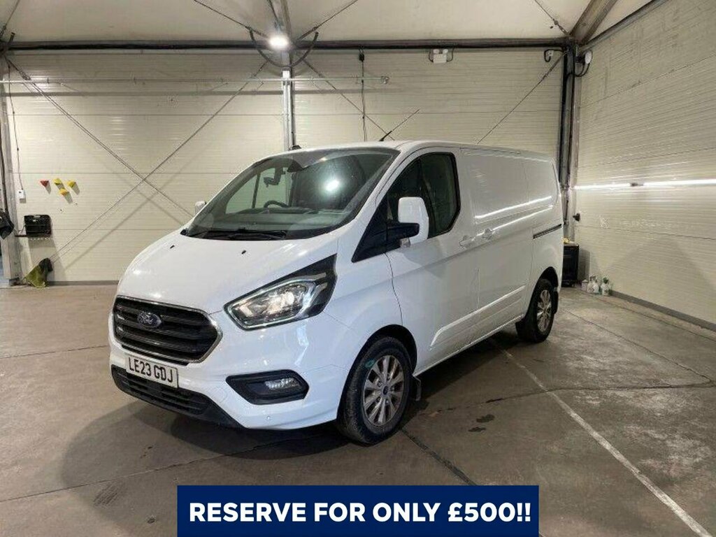 Ford Transit Custom 2.0 300 Ecoblue Limited L1 H1 Euro 6 Ss LE23GDJ White #2