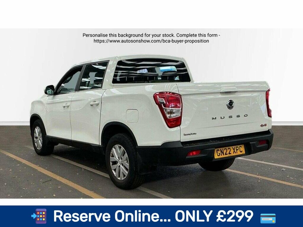 SsangYong Musso 2.2D Ex 4Wd Euro 6 White #3