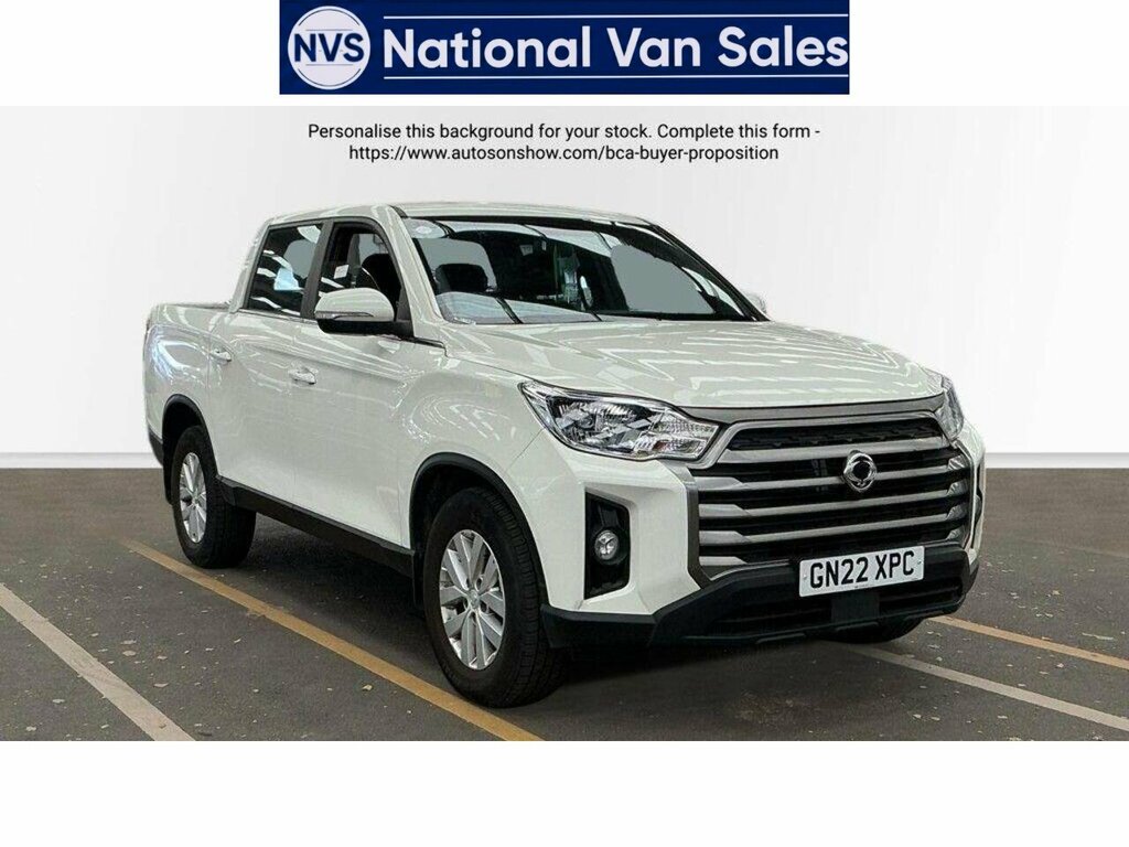 SsangYong Musso 2.2D Ex 4Wd Euro 6 White