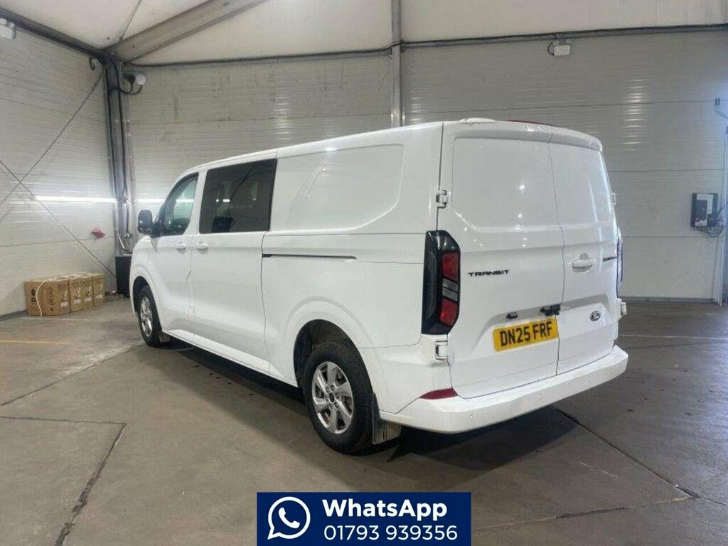 Ford Transit Custom 2.0 320 Ecoblue Limited Crew Van L2 H1 Euro 6 Ss White #3