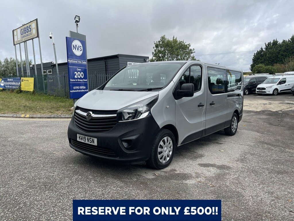Vauxhall Vivaro Cdti 2900 1.6 Combi Van 1.6 Silver #2