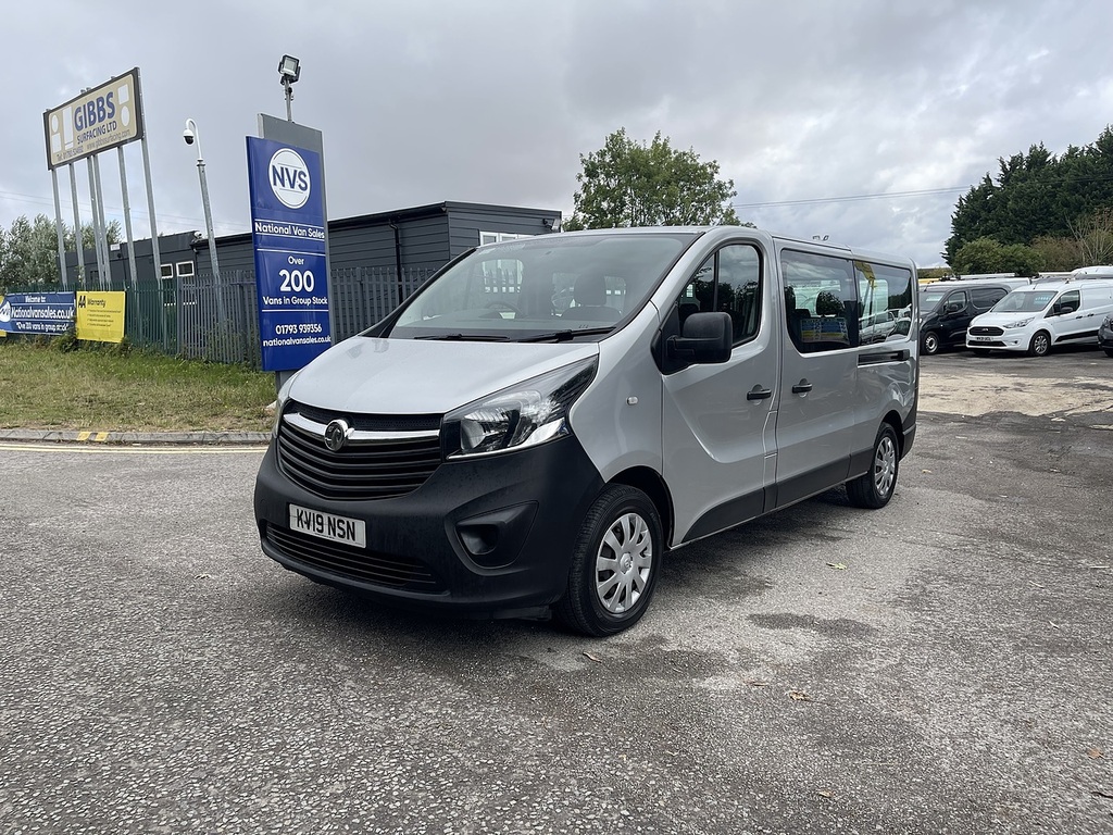 Vauxhall Vivaro Cdti 2900 1.6 Combi Van 1.6 Silver
