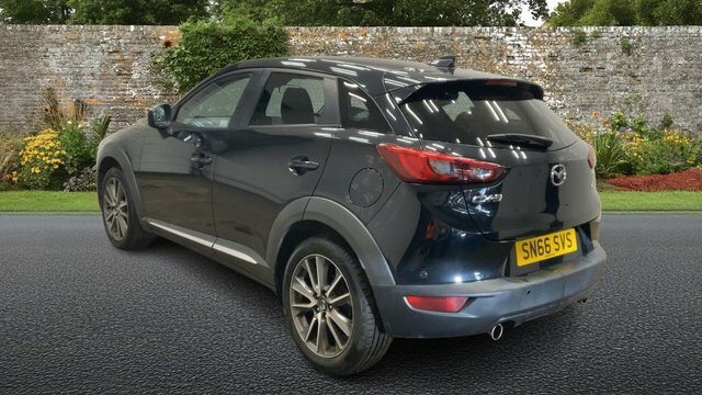 Mazda CX-3 2.0 Skyactiv-g Sport Nav Suv Eur SN66SVS Black #5