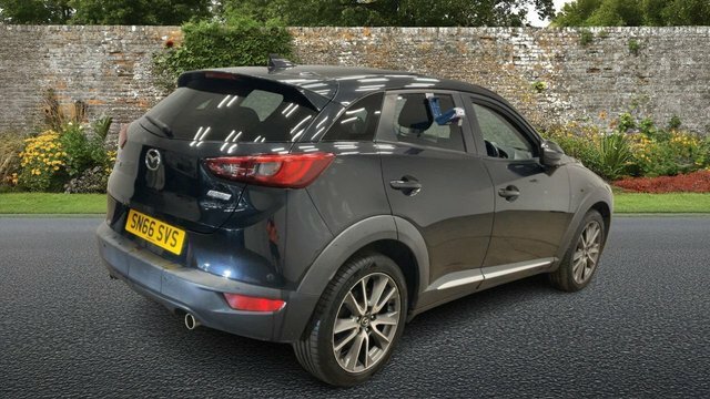 Mazda CX-3 2.0 Skyactiv-g Sport Nav Suv Eur SN66SVS Black #3