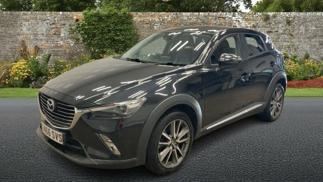 Mazda CX-3 2.0 Skyactiv-g Sport Nav Suv Eur SN66SVS Black #2