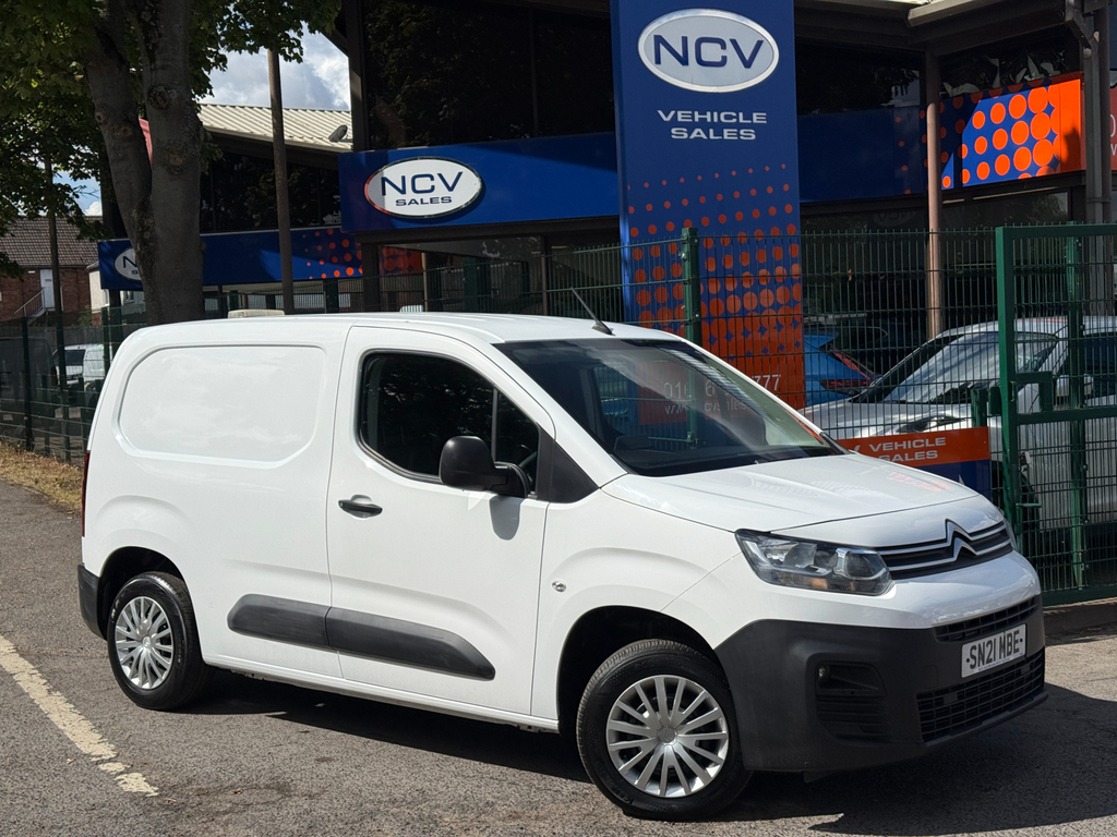 Citroen Berlingo 650 Enterprise M Bluehdi Ac 3 Seats White