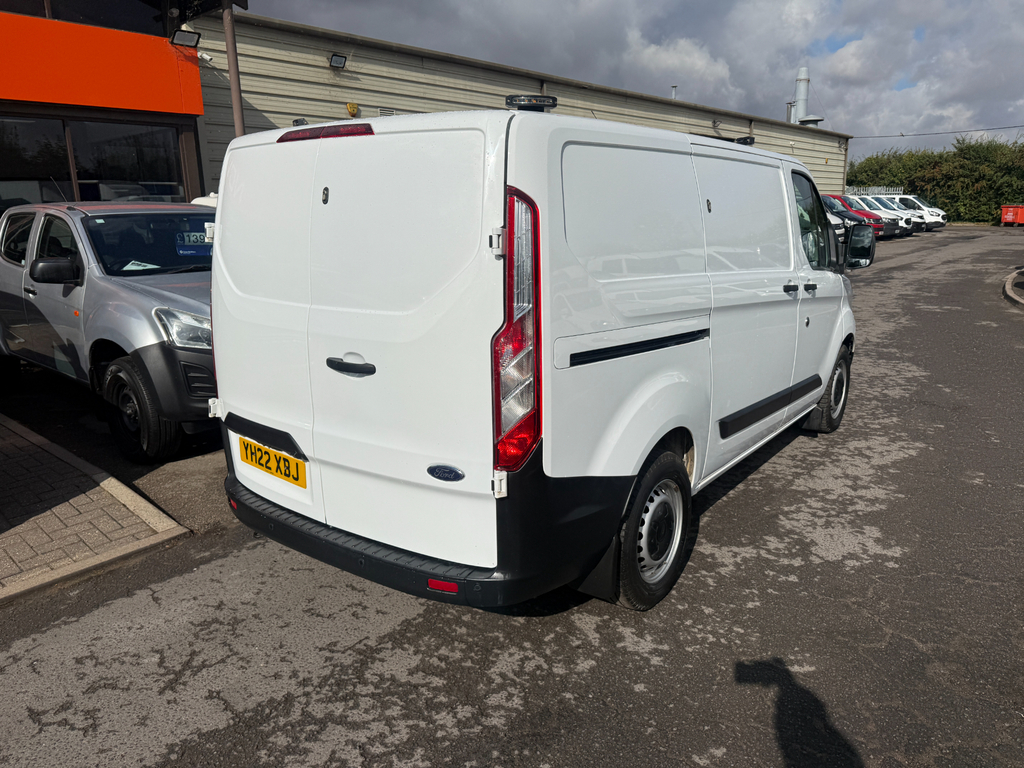 Ford Transit Custom 320 Leader Ecoblue L1 H1 Swb Ac Carplay YH22XBJ White #3