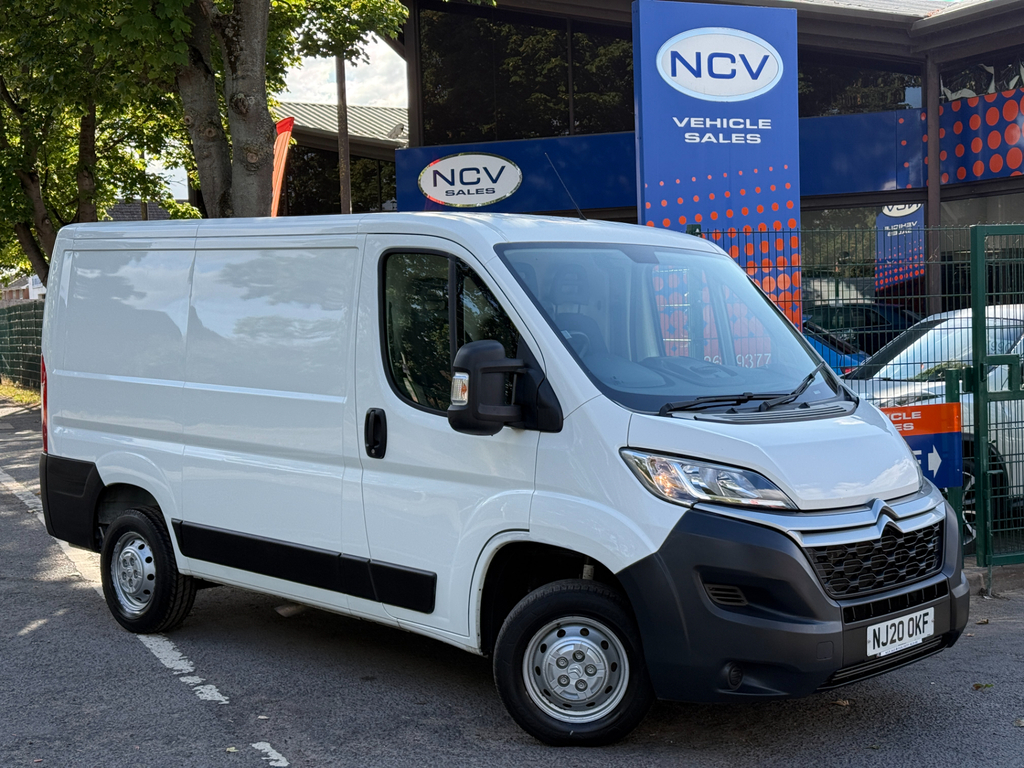 Citroen Relay 33 L1h1 X Bluehdi Ss Swb Low Roof White