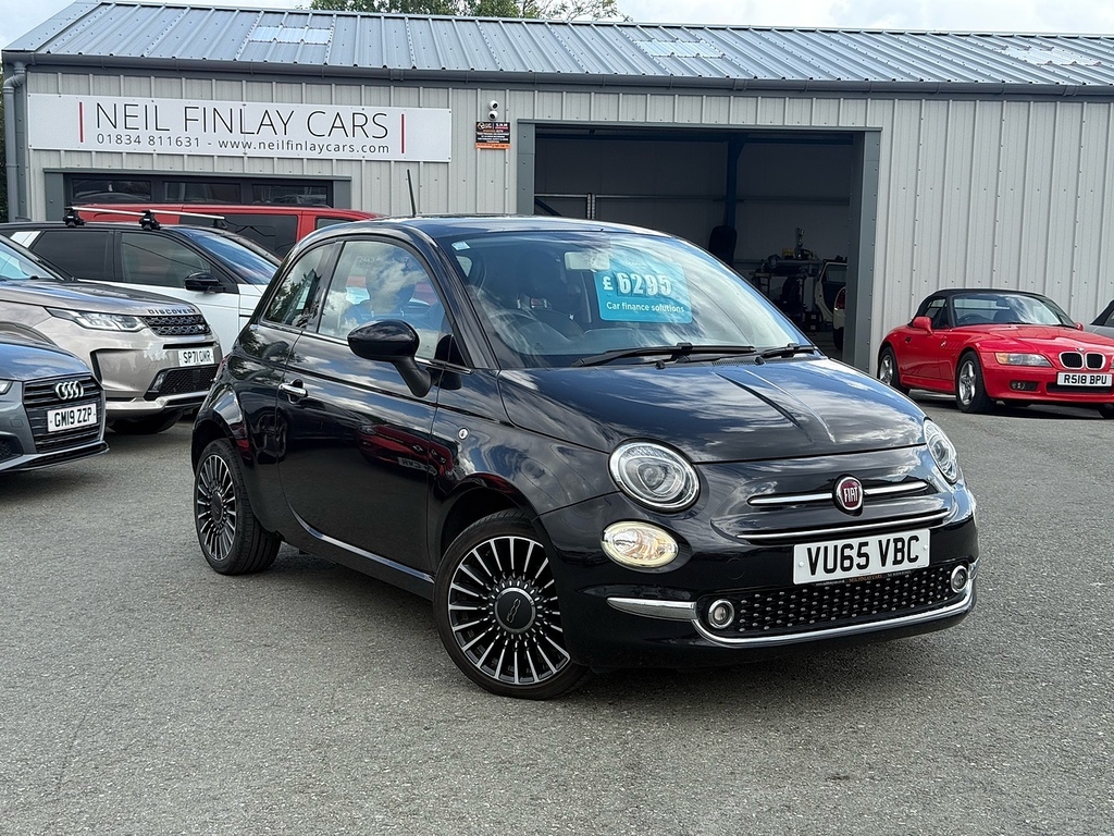 Fiat 500 Lounge Black