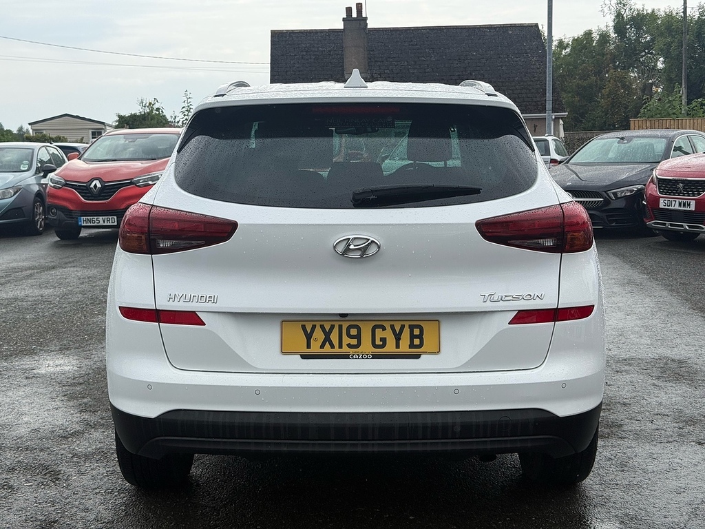 Hyundai Tucson Gdi Se Nav YX19GYB White #6