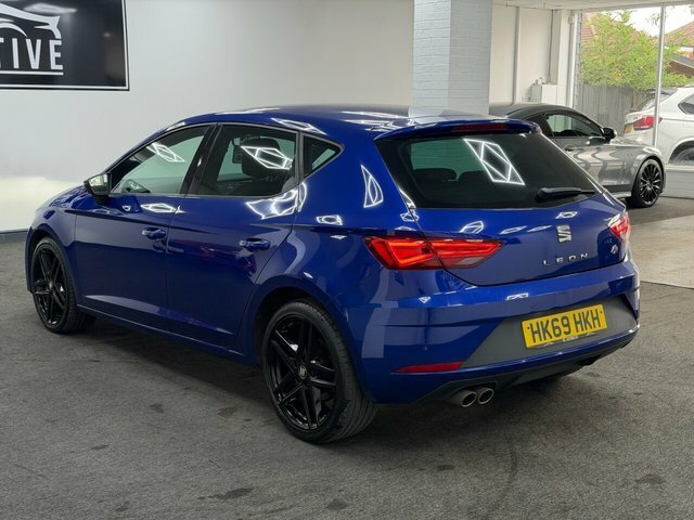Seat Leon 2020 1.5 Tsi Evo Fr Black Edition Hatchback Pe HK69HKH Blue #5