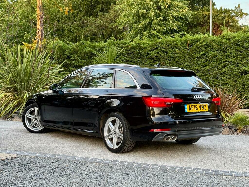 Audi A4 Avant 2.0 Tdi S Line S Tronic Euro 6 Ss 201616 Black #2