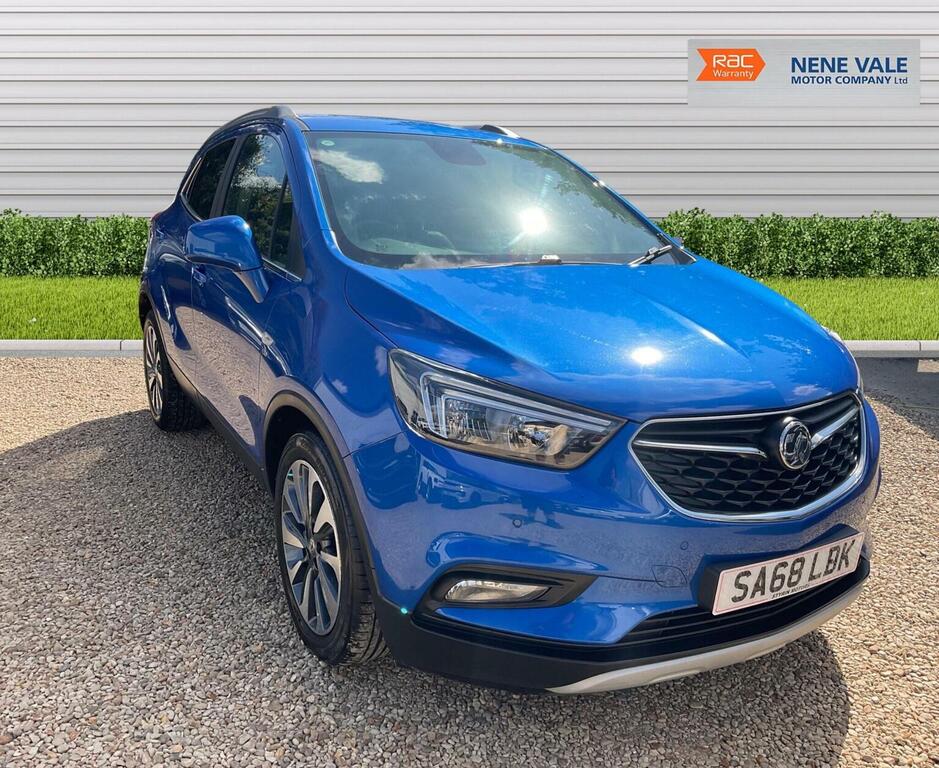 Vauxhall Mokka X Suv 1.4I Turbo Ecotec Elite Nav Euro 6 Ss Blue
