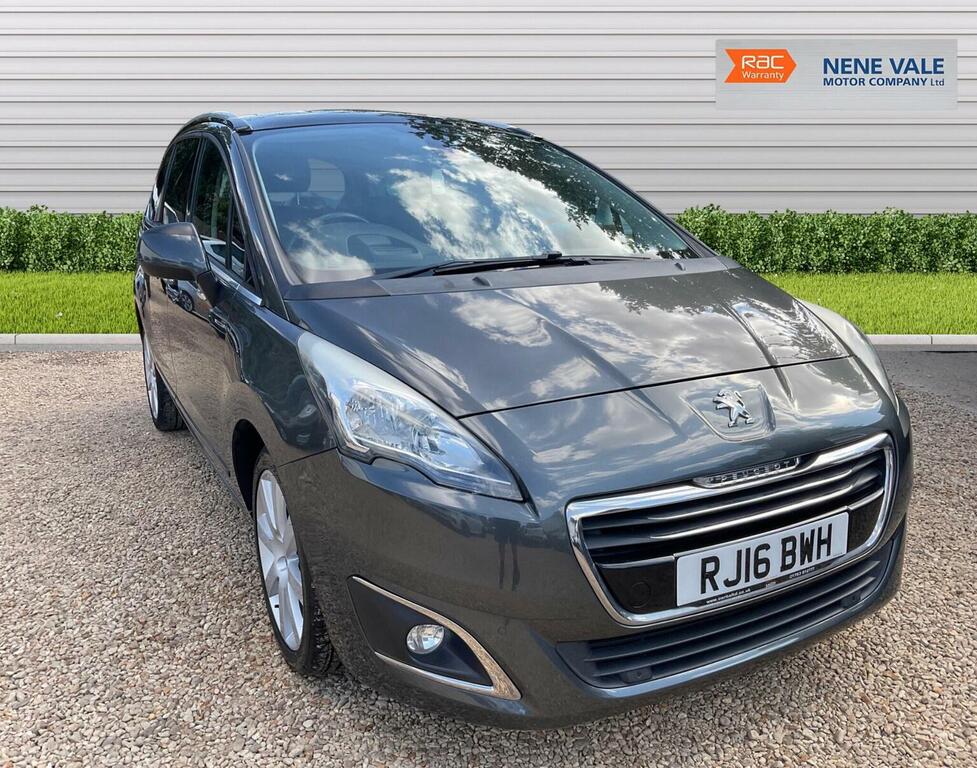 Peugeot 5008 Mpv 1.6 Bluehdi Allure Euro 6 Ss 201616 Grey
