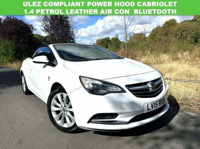 Vauxhall Cascada 1.4I Turbo Elite Convertible Eur White