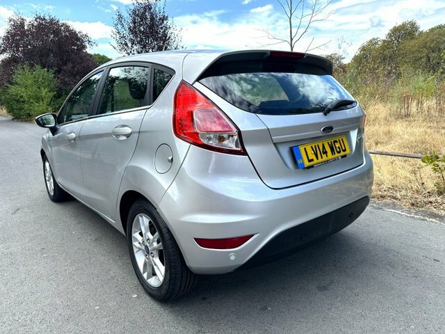 Ford Fiesta 1.6 Zetec Hatchback Powershift Euro 5 Silver #2