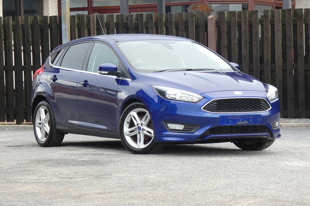 Ford Focus 1.5 Tdci Zetec Hatchback Euro 6 Blue