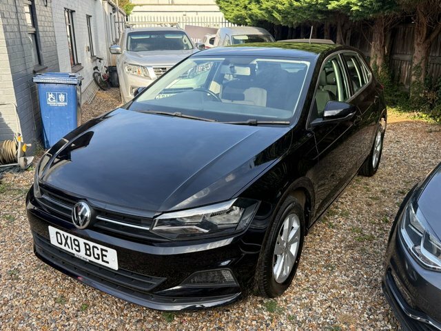 Volkswagen Polo 1.0 Tsi Gpf Se Hatchback Euro 6 OX19BGE Black #3