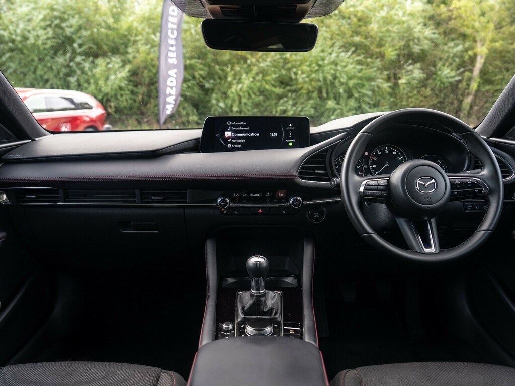 Mazda 3 2.5 E-skyactiv G Mhev 140 Homura CN75JRU Red #3